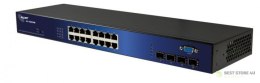 ALLNET ALL-SG8420M - Managed - L2 - Gigabit Ethernet (10/100/1000) - Full duplex - Rack mounting - 19U