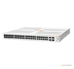 Aruba Instant On 1930 48G Class4 PoE 4SFP/SFP+ 370W Zarządzany L2+ Gigabit Ethernet (10/100/1000) Obsługa PoE 1U Biały