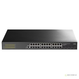 Cudy GS2024S2 łącza sieciowe Zarządzany L2/L3 Gigabit Ethernet (10/100/1000) 1U Czarny