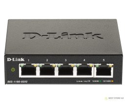 D-Link DGS-1100-05V2/E 5-Port Gigabit Smart Managed