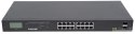 INTELLINET SWITCH GIGABIT 16X RJ45, POE+, 2X SFP,
