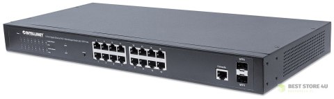 INTELLINET SWITCH GIGABIT ZARZĄDZALNY 16X RJ45 POE
