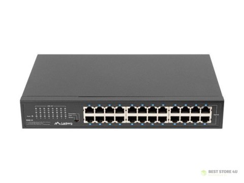 LANBERG SWITCH RSGE-24 RACK 19" (24-PORT, 1GB) LANBERG SWITCH RSGE-24 RACK 19" (24-PORT, 1GB)