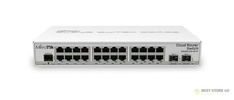 MikroTik CRS326-24G-2S+IN Switch 24x RJ45 1000M MikroTik CRS326-24G-2S+IN Switch 24x RJ45 1000M