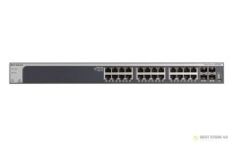 NETGEAR XS728T Zarządzany L2+/L3 10G Ethernet (100/1000/10000) Czarny