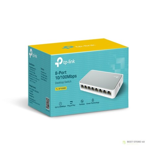 Switch TP-LINK TL-SF1008D (8x 10/100Mbps) Switch TP-LINK TL-SF1008D (8x 10/100Mbps)