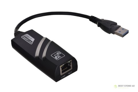 Karta sieciowa Akyga AK-AD-31 (RJ-45, USB 3.0; 1x 10/100/1000Mbps) Karta sieciowa Akyga AK-AD-31 (RJ-45, USB 3.0; 1x 10/100/1000Mbps)