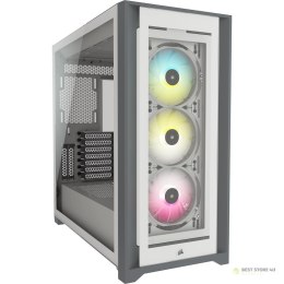 Corsair iCUE 5000X RGB Midi Tower Biały