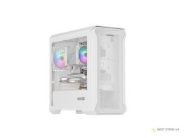 OBUDOWA GENESIS IRID 503 ARGB LITE MATX MINI TOWER Z OKNEM BIAŁA