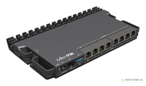 Router Mikrotik RB5009UPr+S+IN Total Ethernet Ports:9; Architecture:ARM 64bit; CPU core:4 Router Mikrotik RB5009UPr+S+IN Total Ethernet Ports:9; Architecture:ARM 64bit; CPU core:4