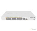 Switch Mikrotik CRS328-24P-4S+RM 28p PoE (PoE+: 24;) 450W Managed Gigabit/10G