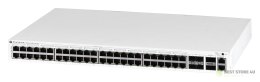 Switch Mikrotik CRS354-48P-4S+2Q+RM 53p PoE (PoE+: 48;) 700W Managed Fast/Gigabit/10G