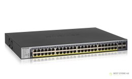 Switch Netgear GS752TP-300EUS 52p PoE 380W (PoE+: 48p) Managed Gigabit