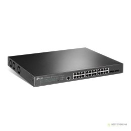 Switch TP-Link Omada SG3428XPP-M2 łącza sieciowe Zarządzany L2+ 2.5G Ethernet (100/1000/2500) Obsługa PoE 1U Czarny