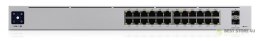 Switch Ubiquiti UniFi Pro 24 PoE 26p PoE ( PoE+: 16; PoE++: 8;) Managed Gigabit (USW-Pro-24-POE-EU)