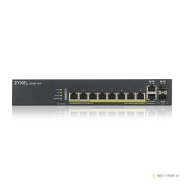 Switch Zyxel GS1920-8HP 10p PoE (PoE+: 8;) 130W Managed Gigabit