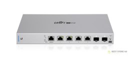 Ubiquiti UniFi US-XG-6POE łącza sieciowe Zarządzany 10G Ethernet (100/1000/10000) Obsługa PoE 1U Szary