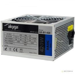 Zasilacz Akyga AK-B1-420 (420 W; Pasywne; 120 mm)