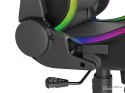 Fotel gamingowy NATEC Genesis Trit 500 RGB NFG-1576 (kolor czarny)
