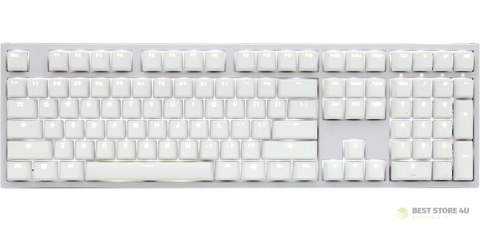 Ducky One 2 White Edition klawiatura Uniwersalne USB Niemiecki Biały Ducky One 2 White Edition klawiatura Uniwersalne USB Niemiecki Biały