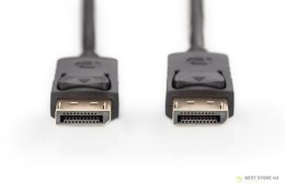 Kabel Assmann AK-340100-020-S (DisplayPort M - DisplayPort M; 2m; kolor czarny)