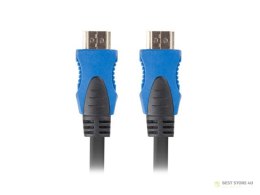 Kabel Lanberg CA-HDMI-20CU-0010-BK (HDMI M - HDMI M; 1m; kolor czarny)