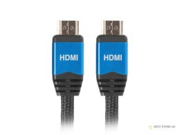 Kabel Lanberg Premium CA-HDMI-20CU-0018-BL (HDMI M - HDMI M; 1,8m; kolor czarny)