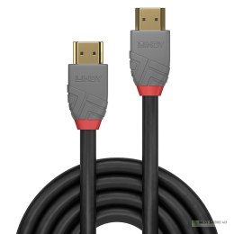 Lindy 36968 kabel HDMI 15 m HDMI Typu A (Standard) Czarny, Szary