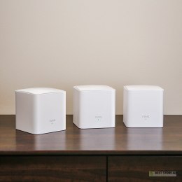 Tenda NOVA MW5G(3-PACK) siatkowy system wi-fi Dual-band (2.4 GHz/5 GHz) Wi-Fi 5 (802.11ac) Biały 2 Wewnętrzne