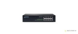 Lancom Systems GS-1108P Nie zarządzany Gigabit Ethernet (10/100/1000) Obsługa PoE Czarny