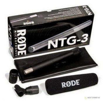 RODE NTG3B - Mikrofon shotgun. czarny RODE NTG3B - Mikrofon shotgun. czarny