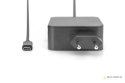 Ładowarka sieciowa zasilacz 1x USB-C PD 3.0 max. 65W zintegrowany kabel 1,2m czarna