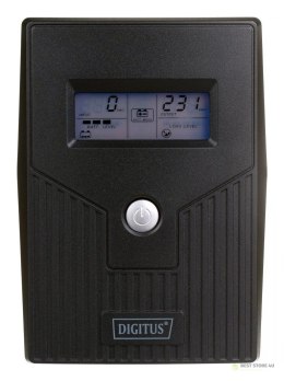 Digitus DN-170064-LCD zasilacz UPS Technologia line-interactive 0,8 kVA 480 W 2 x gniazdo sieciowe