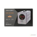 QOLTEC ZASILACZ AWARYJNY PURE SINE WAVE UPS | 500VA | 350W | SZARY