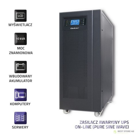 Zasilacz Qoltec 53044 (MT; 10000VA) Zasilacz Qoltec 53044 (MT; 10000VA)