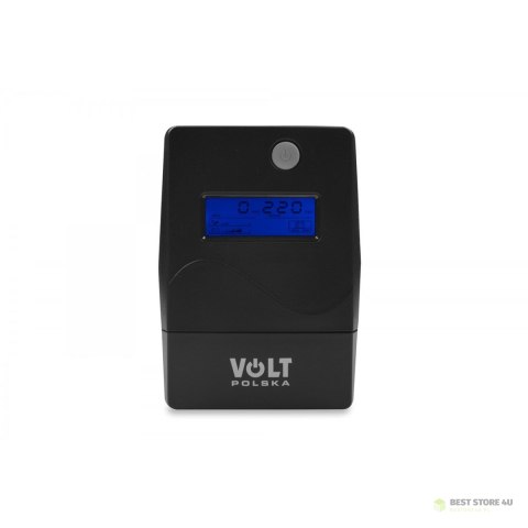 Zasilacz awaryjny MicroUPS 1000VA/600W 1*9Ah