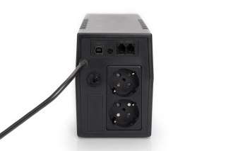 Zasilacz awaryjny UPS DIGITUS DN-170063 (Desktop; 600VA)