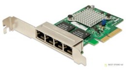 ADAPTER ETHERNET SERWER 4P PCIE AOC-SGP-I4 SUPERMICRO