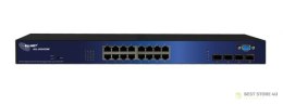 ALLNET ALL-SG8420M - Managed - L2 - Gigabit Ethernet (10/100/1000) - Full duplex - Rack mounting - 19U