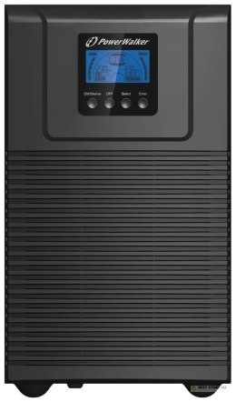 PowerWalker VFI 3000 TGB Podwójnej konwersji (online) 3 kVA 2700 W 5 x gniazdo sieciowe