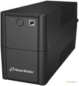 PowerWalker VI 650 SE Technologia line-interactive 0,65 kVA 360 W 2 x gniazdo sieciowe