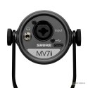 Shure MV7i - Inteligentny mikrofon z interfejsem US