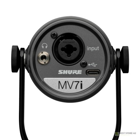 Shure MV7i - Inteligentny mikrofon z interfejsem US Shure MV7i - Inteligentny mikrofon z interfejsem US