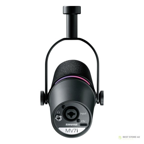 Shure MV7i - Inteligentny mikrofon z interfejsem US Shure MV7i - Inteligentny mikrofon z interfejsem US
