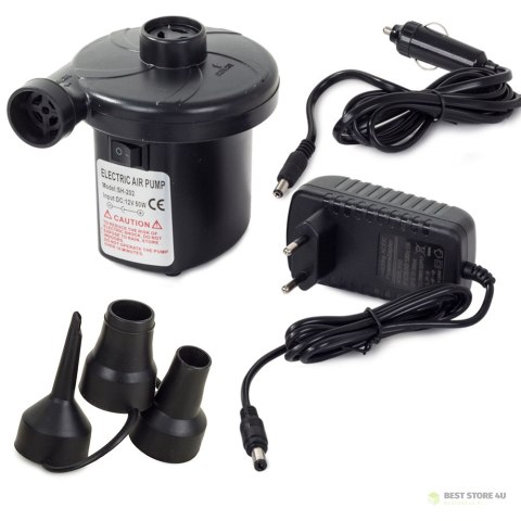 Elektryczna pompka do materaca pontonu 230v/12v Elektryczna pompka do materaca pontonu 230v/12v
