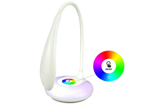 Lampka na biurko led rgb biurko lampa 256 kolorów