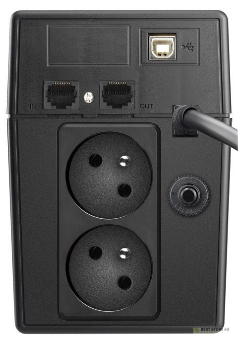 PowerWalker VI 800 SW FR zasilacz UPS Technologia line-interactive 0,8 kVA 480 W 2 x gniazdo sieciowe