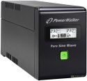 PowerWalker VI 800 SW FR zasilacz UPS Technologia line-interactive 0,8 kVA 480 W 2 x gniazdo sieciowe