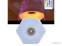 Żarówka kolorowa led rgbw głośnik bluetooth pilot