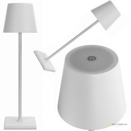 Lampka nocna stołowa dotykowa lampa 3 stopniowa wysoka bezprzewodowa usb